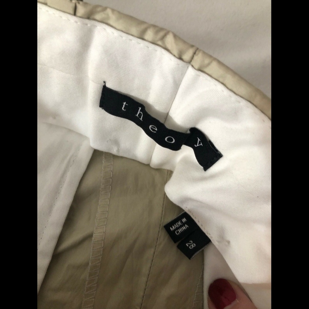 NWD $235 Theory Zaine TT bemison chintz Foyero Men Pants SZ 28 - Picture 3 of 8